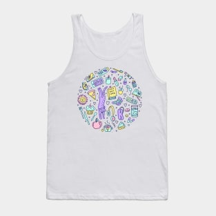 Get cozy! (White) Tank Top